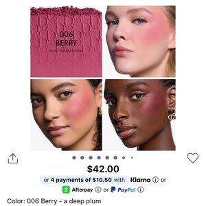Dior Berry Blush - PH-Activated